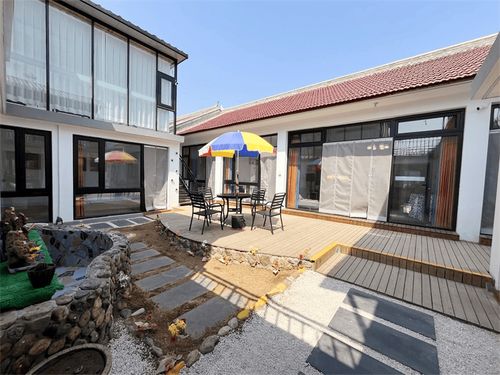 懷柔白河灣畔，新窩小院 精品民宿，整院包攬山水閑情